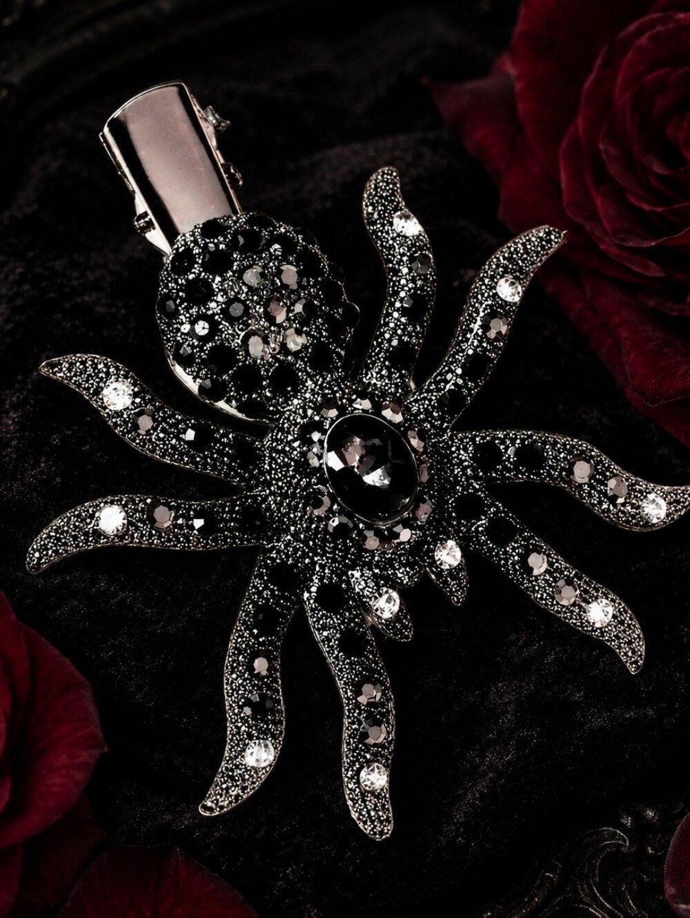 MODCLOTH JEWEL SPIDER HAIR CLIP